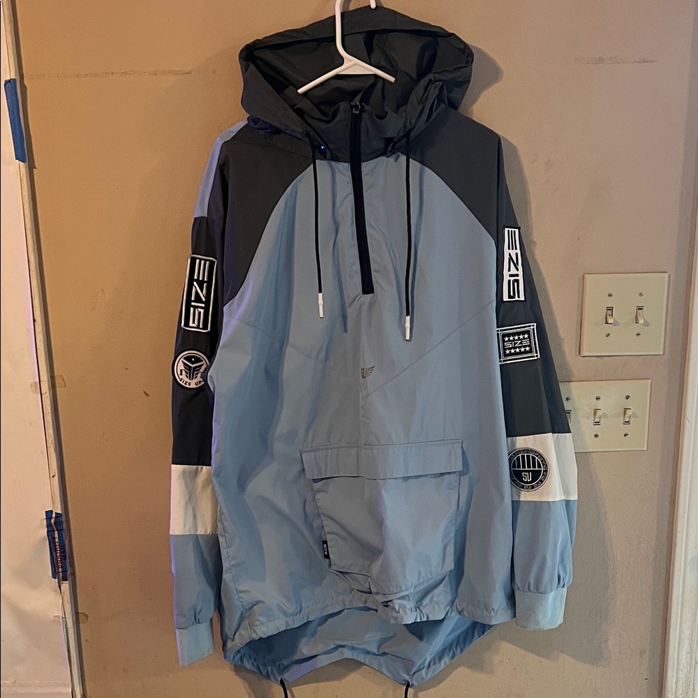 SIZEUP WORKOUT JACKET WINDBREAKER SIZE XL